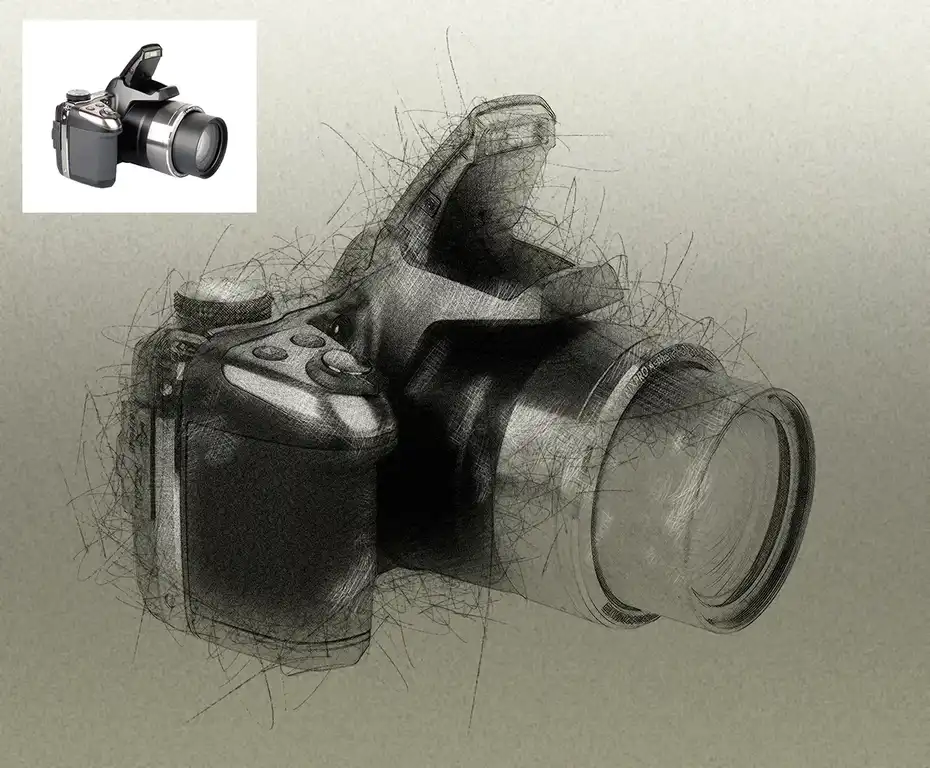 دانلود اکشن فتوشاپ تبدیل عکس به طراحی دستی Hand Drawn Photoshop Action - 20 اکشن فتوشاپ تبدیل عکس به طراحی دستی - 19