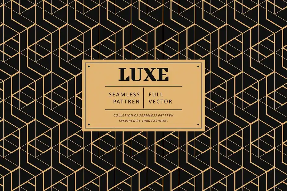 پترن هندسی Luxe Geometric Patterns 3 - 1