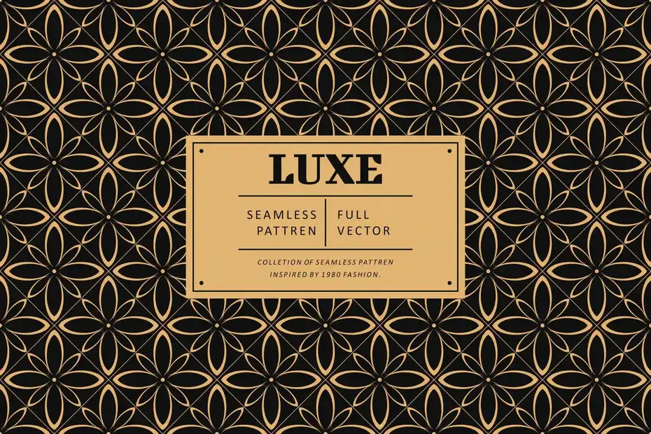 پترن هندسی Luxe Geometric Patterns 2 - 1