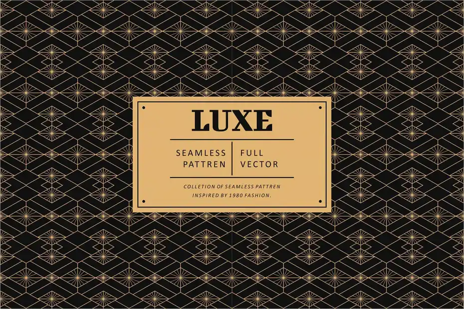 پترن هندسی Luxe Geometric Patterns 5 - 1