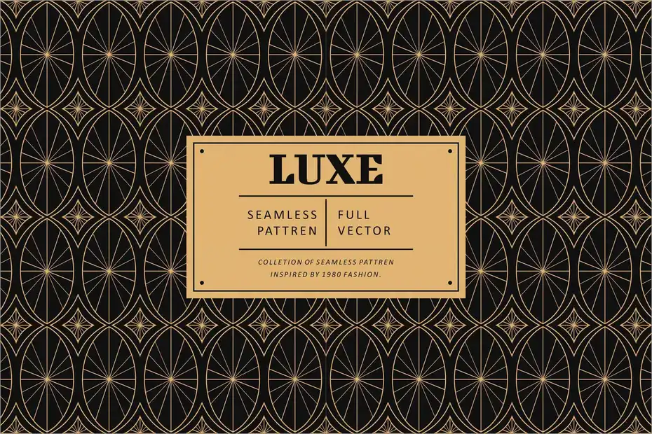 پترن هندسی Luxe Geometric Patterns 4 - 1