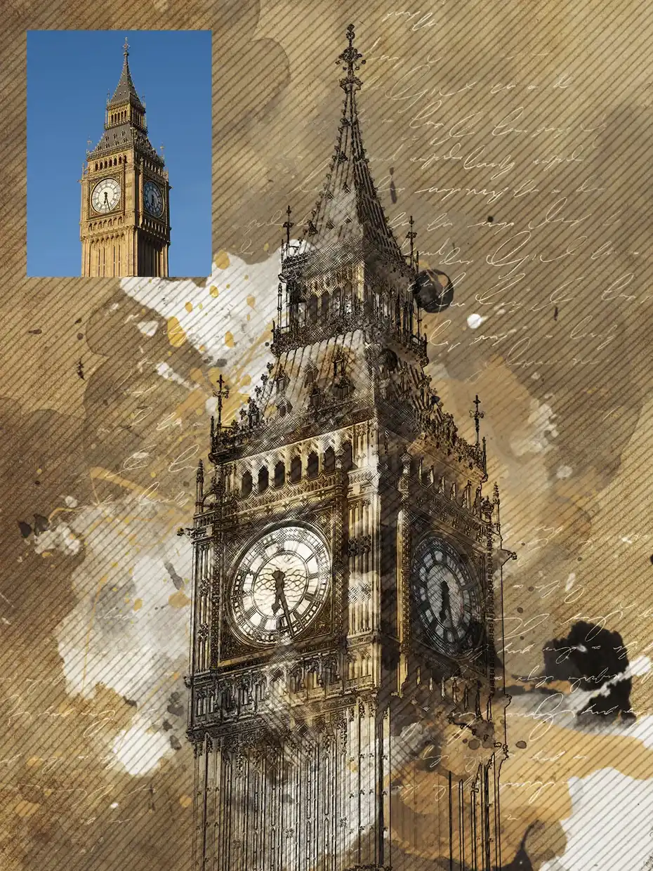 دانلود اکشن فتوشاپ تبدیل تصاویر به طرح هنری مدرن Modern Art Photoshop Action - 24 اکشن فتوشاپ تبدیل تصاویر به طرح هنری مدرن - 23
