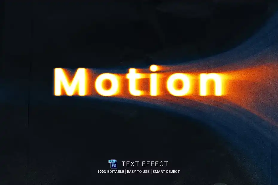 افکت متن متحرک Motion Editable Text Effect - 1