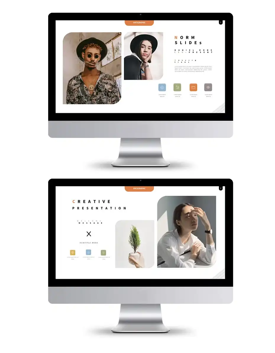 دانلود قالب پاورپوینت Norm Powerpoint Presentation Templates - 14 قالب پاورپوینت Norm Powerpoint Presentation Templates - 13