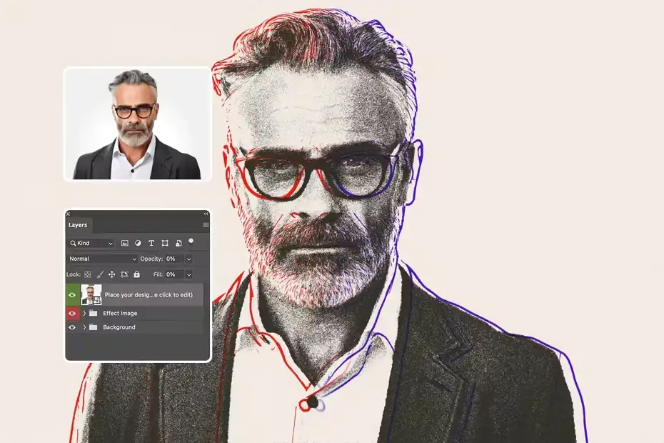 دانلود افکت عکس اوت لاین Outline Photo Effect - 6 افکت عکس اوت لاین - 5