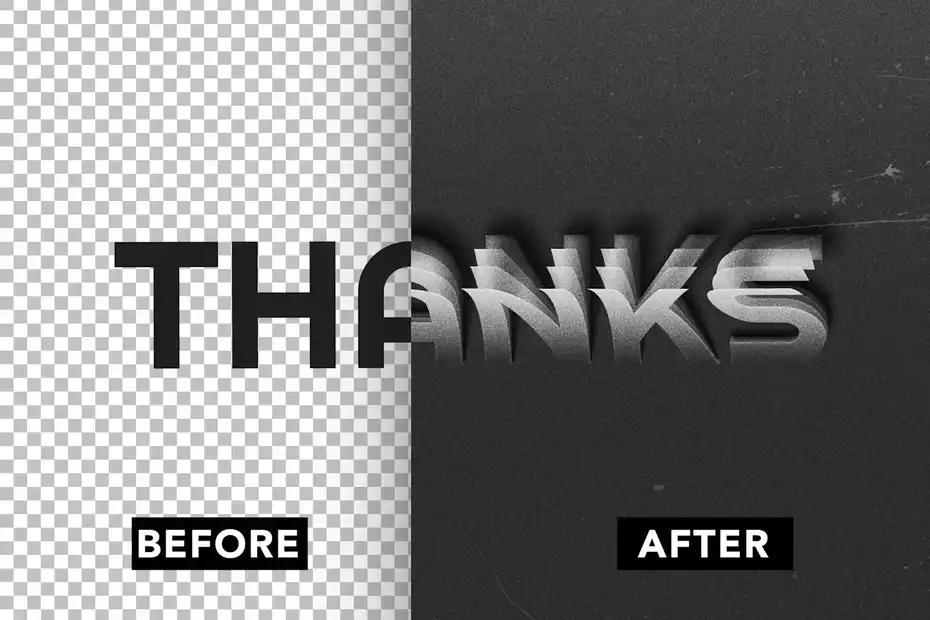 دانلود افکت متن کاغذی Paper Note Text Effect - 2 افکت متن کاغذی - 1