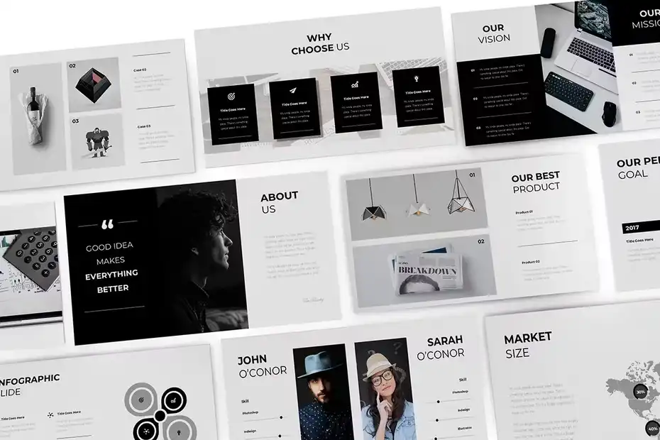 قالب پاورپوینت Pitch Deck - 11