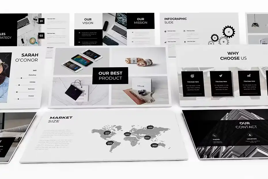 قالب پاورپوینت Pitch Deck - 13