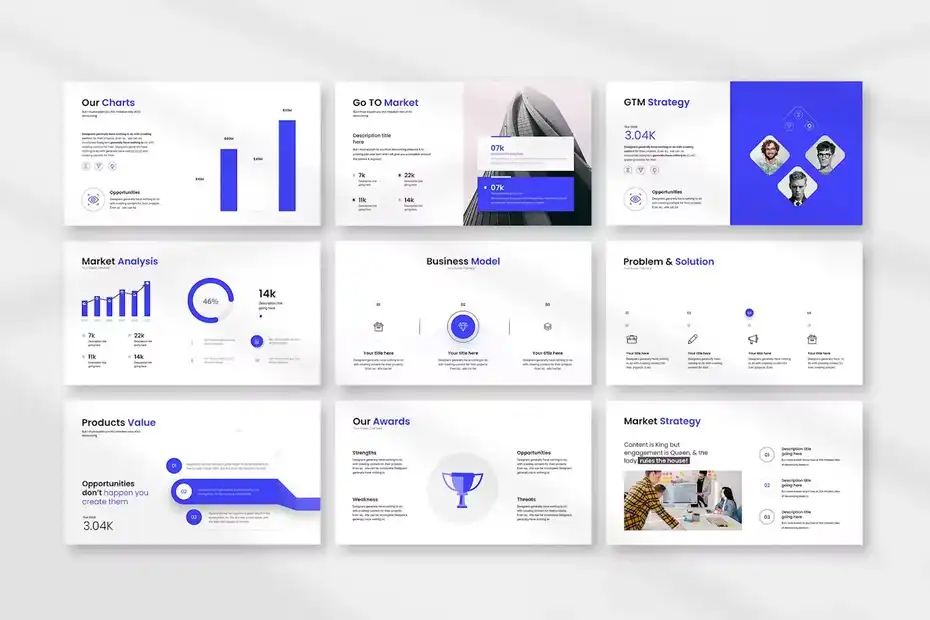 قالب پاورپوینت Pitch Deck - 5