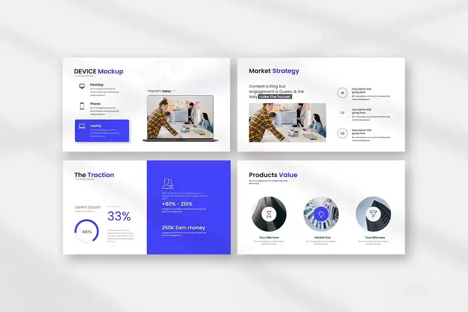 قالب پاورپوینت Pitch Deck - 7