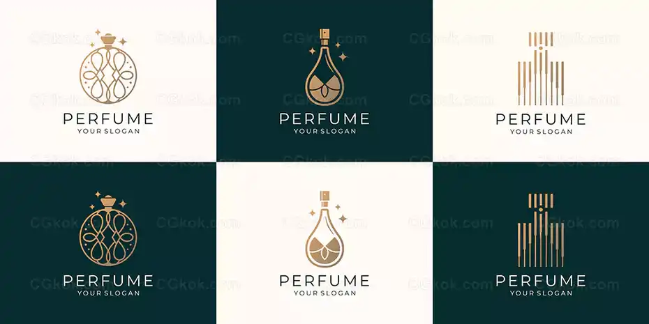 دانلود 6 لوگو فروشگاه عطر - 1
