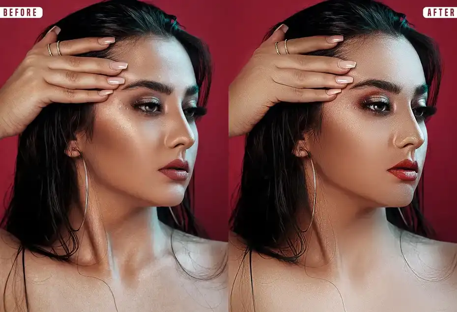 اکشن فتوشاپ روتوش پوست Skin Retouch Photoshop Action - 3