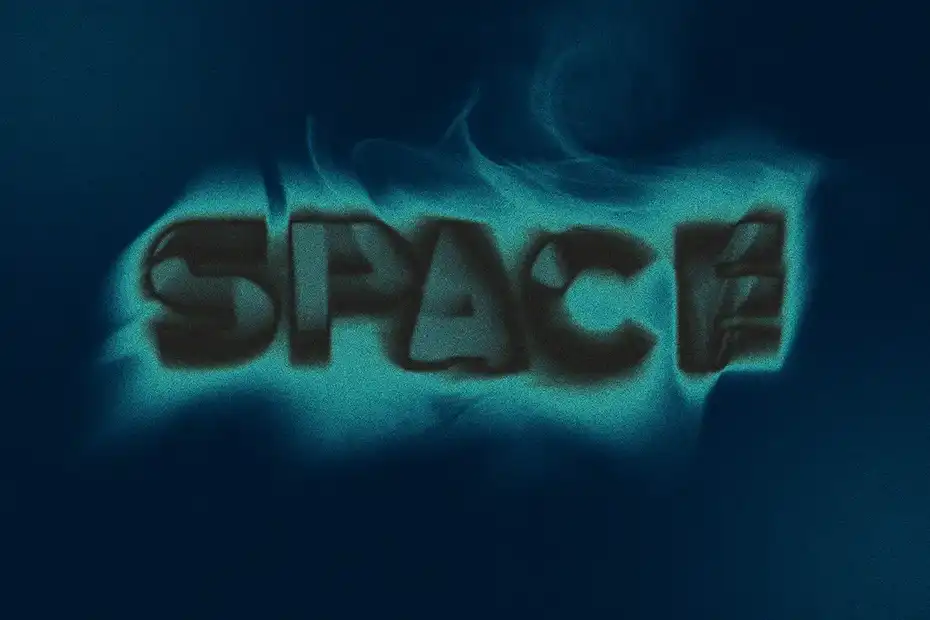 افکت متن دودی Smoky Text Effect - 5