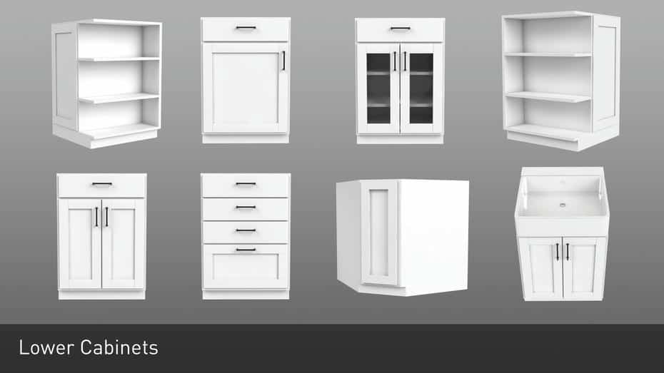 دانلود 16 مدل سه بعدی کابینت - 5