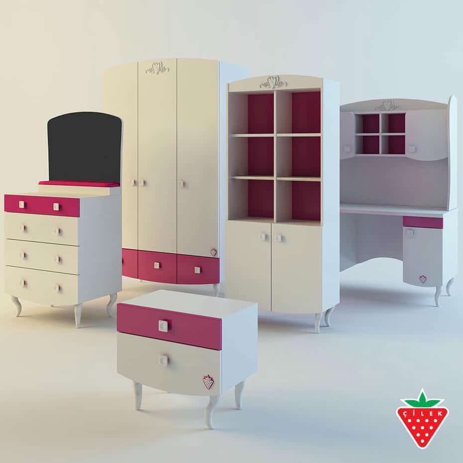 دانلود 90 مدل سه بعدی تخت خواب کودک - 13