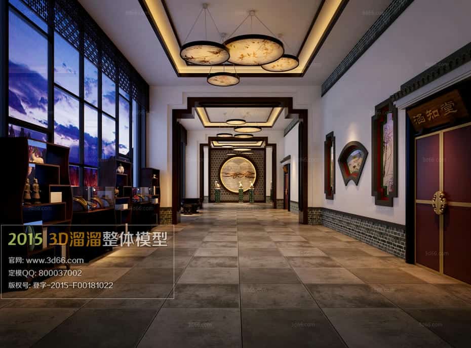 مدل سه بعدی راهرو - 5