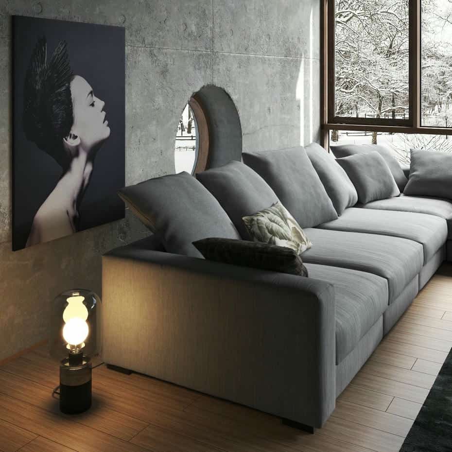 مدل سه بعدی اتاق نشیمن 15 - 5