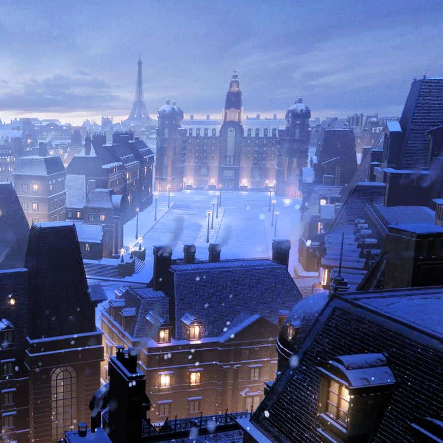 مدل سه بعدی ساختمان های پاریس - 1