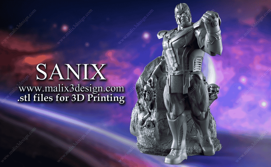 آبجکت کاراکتر Thanos - 5