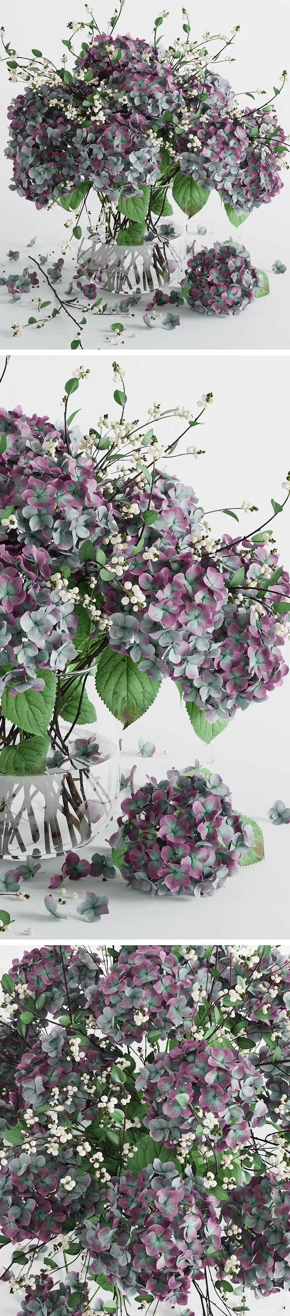 مدل سه بعدی گلدان گل کلاسیک 10 - 3