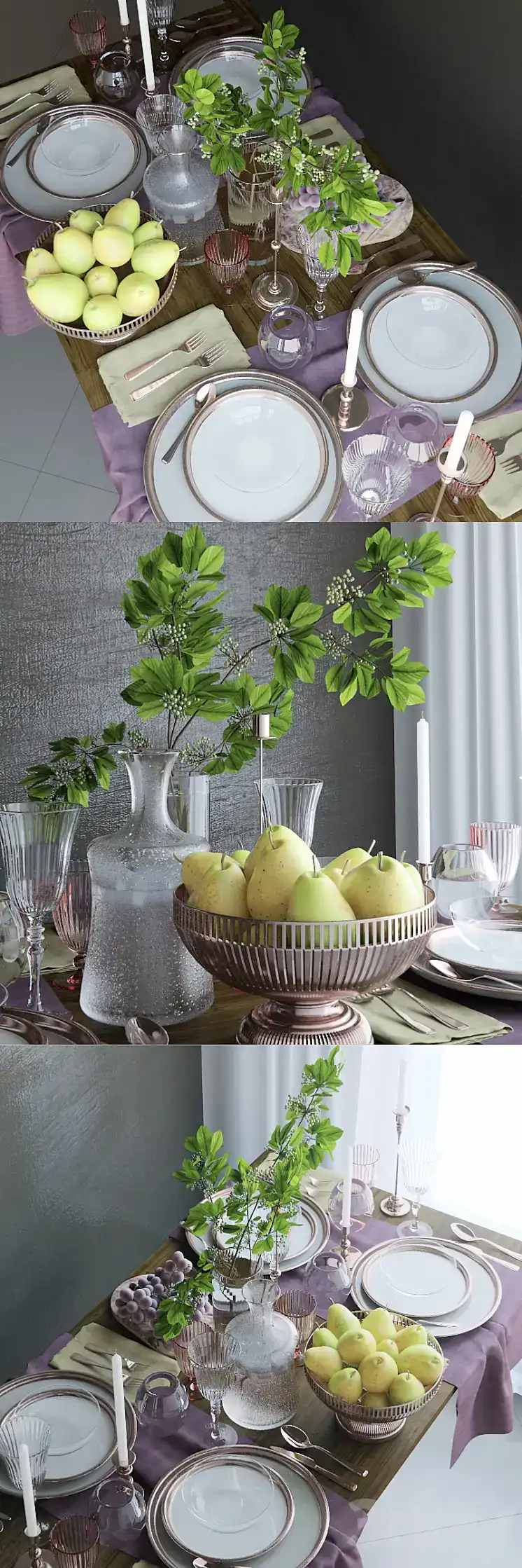 آبجکت میز غذا کلاسیک 15 - 3