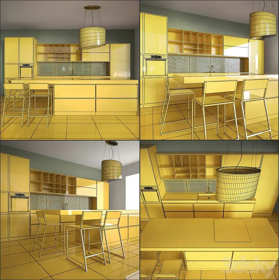 مدل سه بعدی کابینت مدرن 12 - دانلود مدل سه بعدی کابینت مدرن 12 - 6 مدل سه بعدی کابینت مدرن 12 - 5