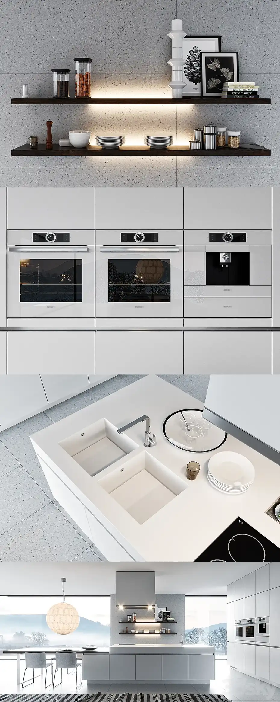 مدل سه بعدی کابینت مدرن 14 - مدل سه بعدی کابینت مدرن 14 - 4 مدل سه بعدی کابینت مدرن 14 - 3