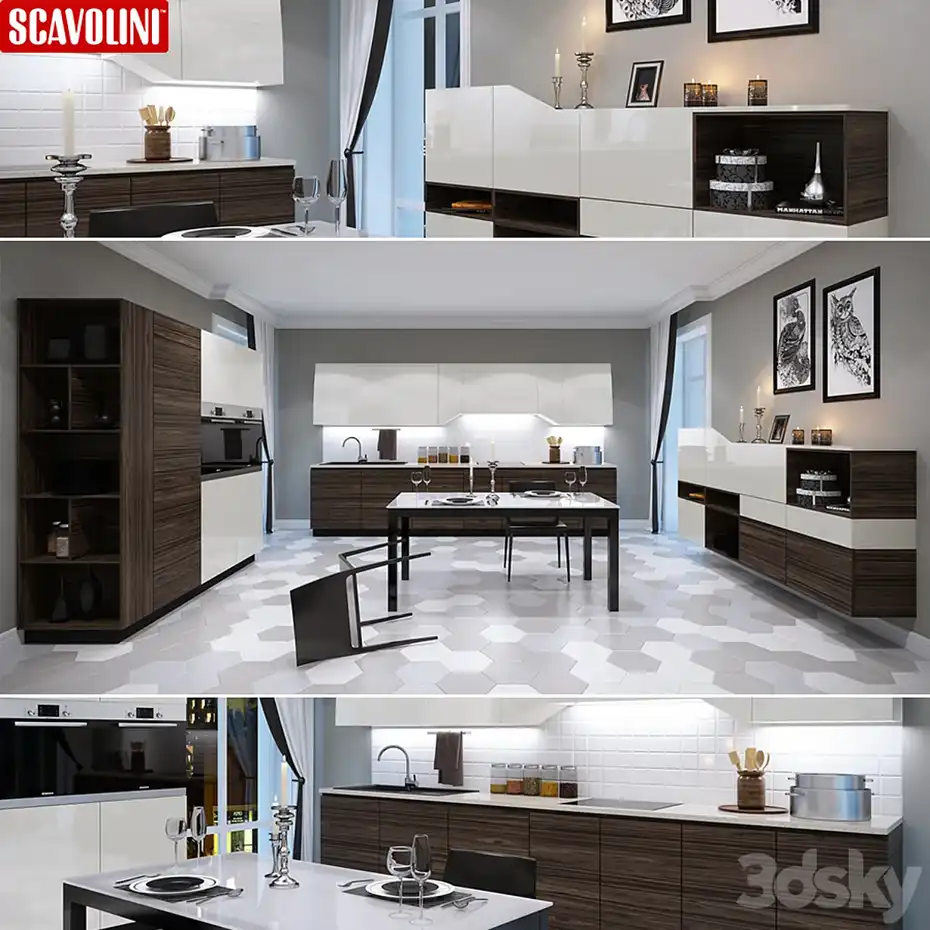 آبجکت کابینت مدرن 11 - 1