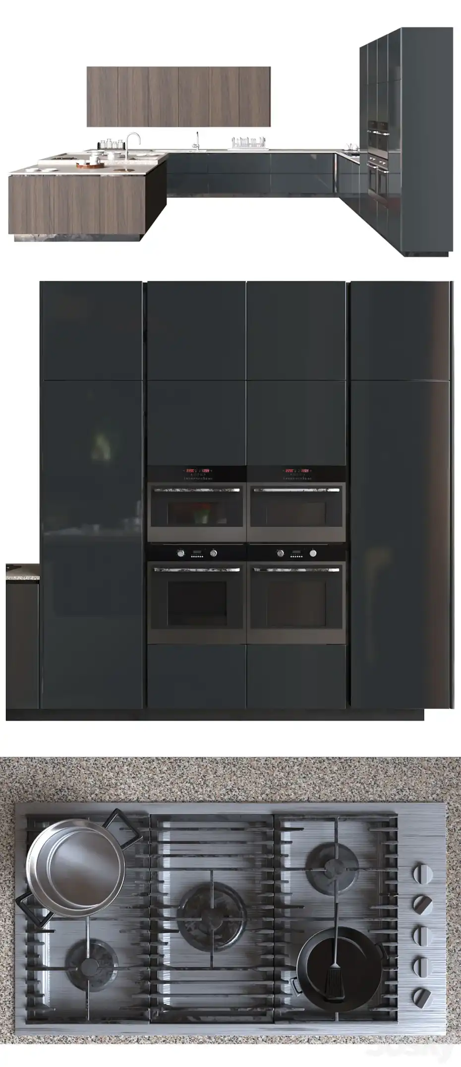 آبجکت کابینت مدرن 15 - 3