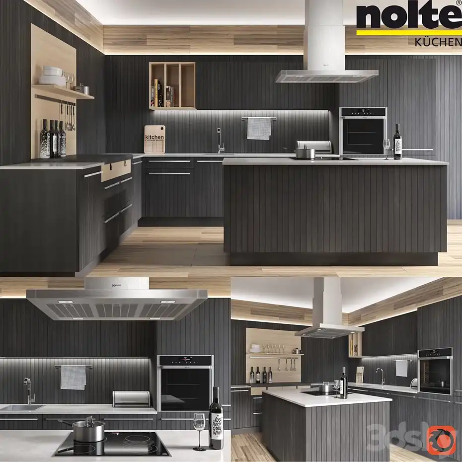 آبجکت کابینت مدرن 23 - 1