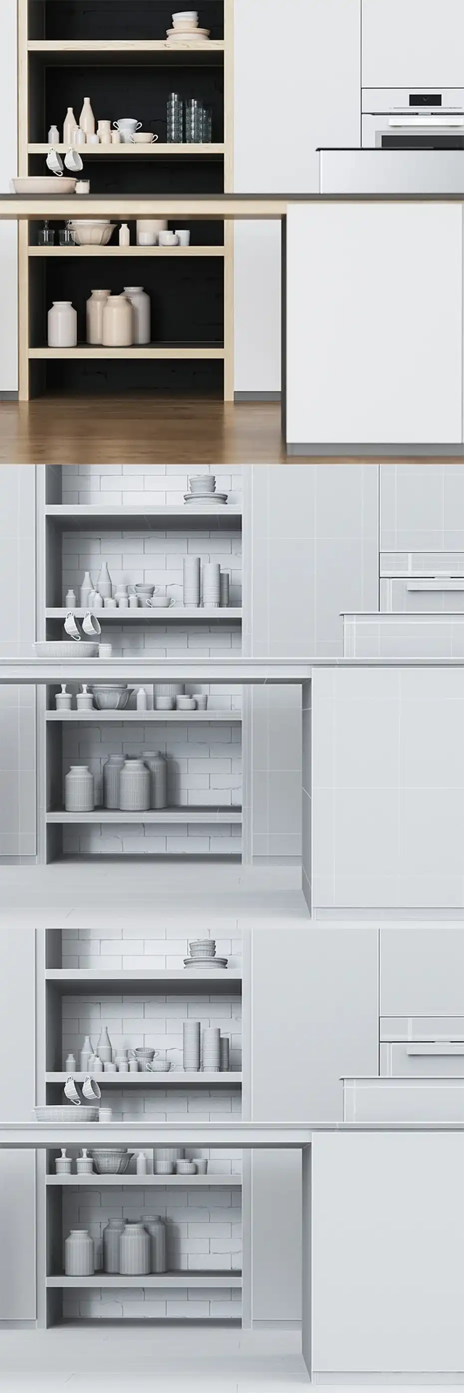 آبجکت کابینت مدرن 27 - 5