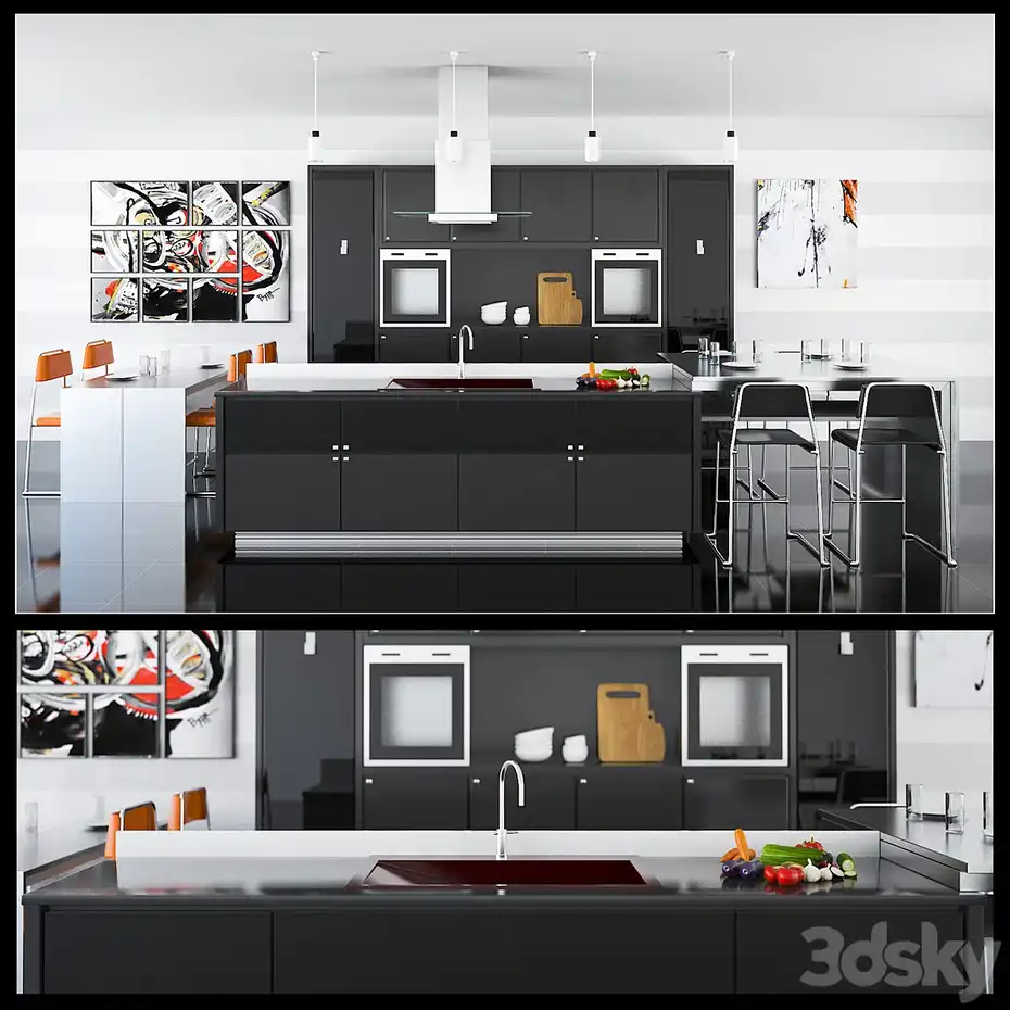 آبجکت کابینت مدرن 31 - 1