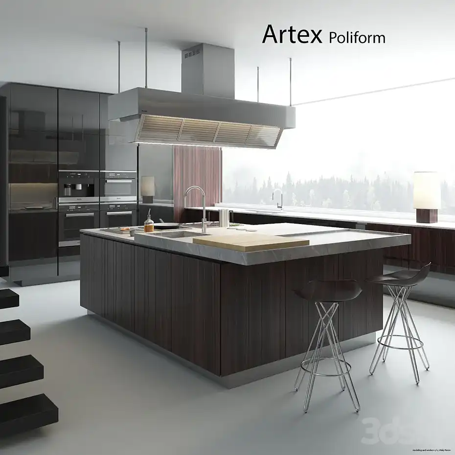 آبجکت کابینت مدرن 47 - 1