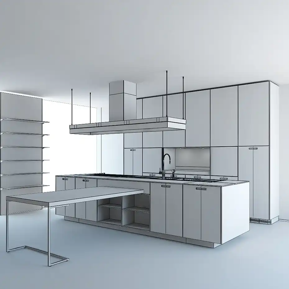 آبجکت کابینت مدرن 49 - 5