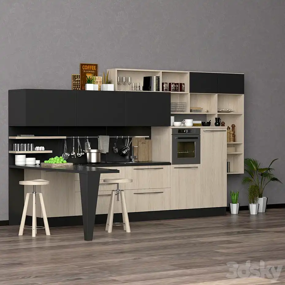 آبجکت کابینت مدرن 9 - 3