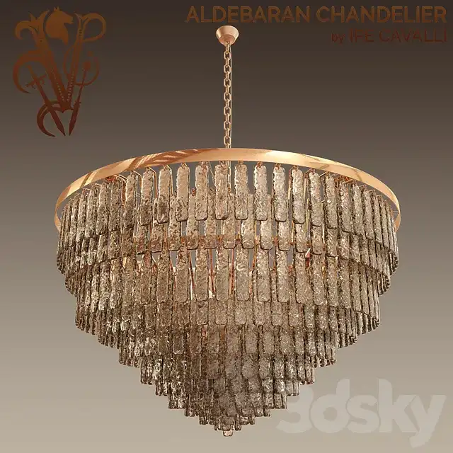 مدل سه بعدی لوستر کلاسیک 26 - 3