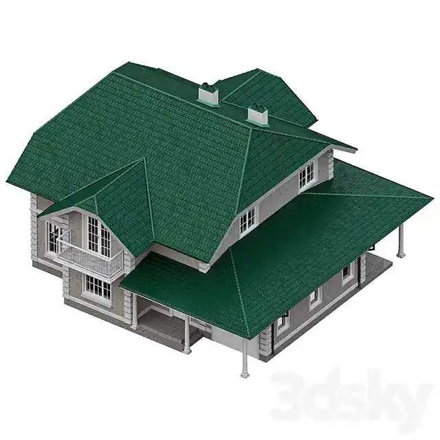 آبجکت ساختمان کلاسیک 5 - 5