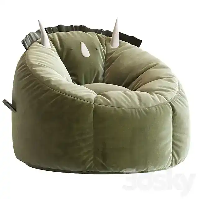 آبجکت صندلی کیسه ای دایناسور - دانلود آبجکت صندلی کیسه ای دایناسور - 2 آبجکت صندلی کیسه ای دایناسور - 1