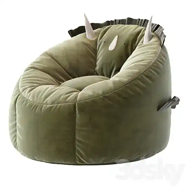 آبجکت صندلی کیسه ای دایناسور - دانلود آبجکت صندلی کیسه ای دایناسور - 10 آبجکت صندلی کیسه ای دایناسور - 9