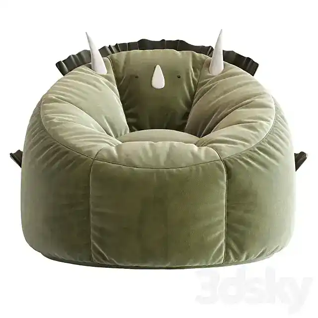 آبجکت صندلی کیسه ای دایناسور - دانلود آبجکت صندلی کیسه ای دایناسور - 12 آبجکت صندلی کیسه ای دایناسور - 11
