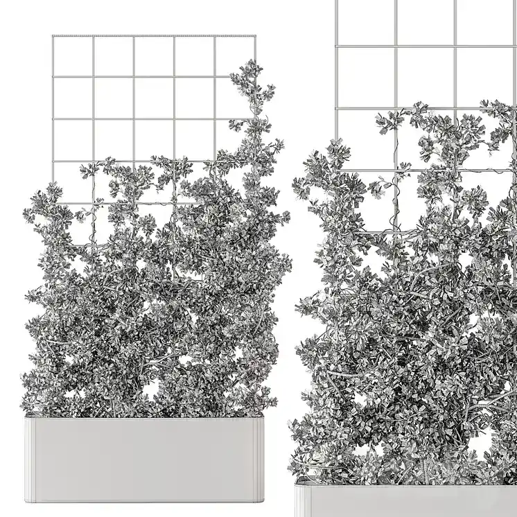 مدل سه بعدی دیوار سبز 24 - 9