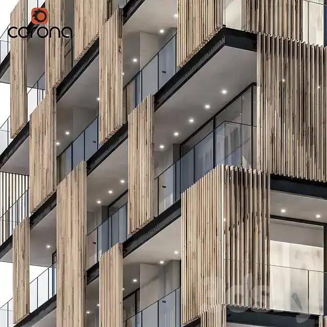 آبجکت ساختمان مدرن 14 - 5