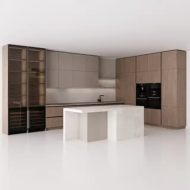 مدل سه بعدی کابینت مدرن 170 - 3