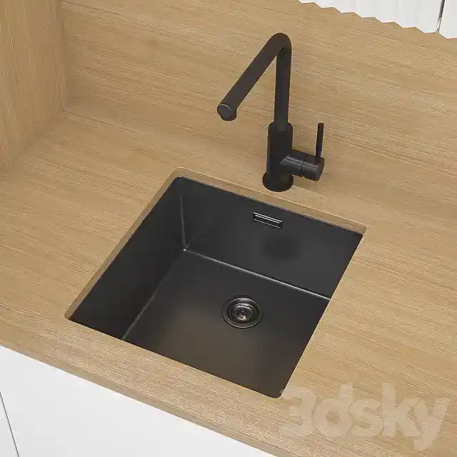 مدل سه بعدی کابینت مدرن 172 - 5