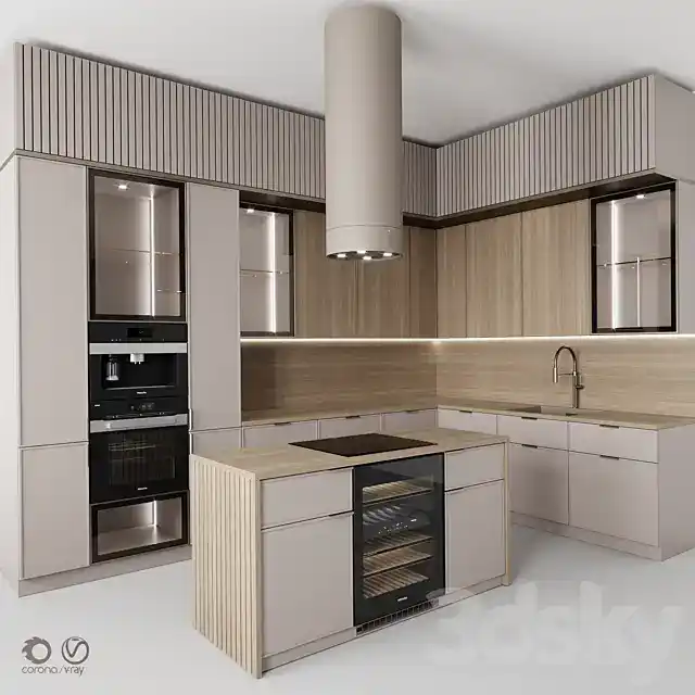 آبجکت کابینت مدرن 173 - 3