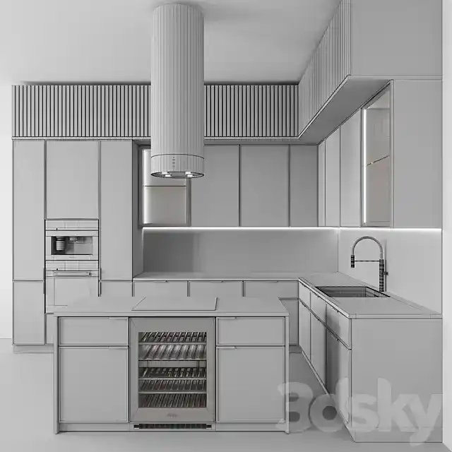 آبجکت کابینت مدرن 173 - 9