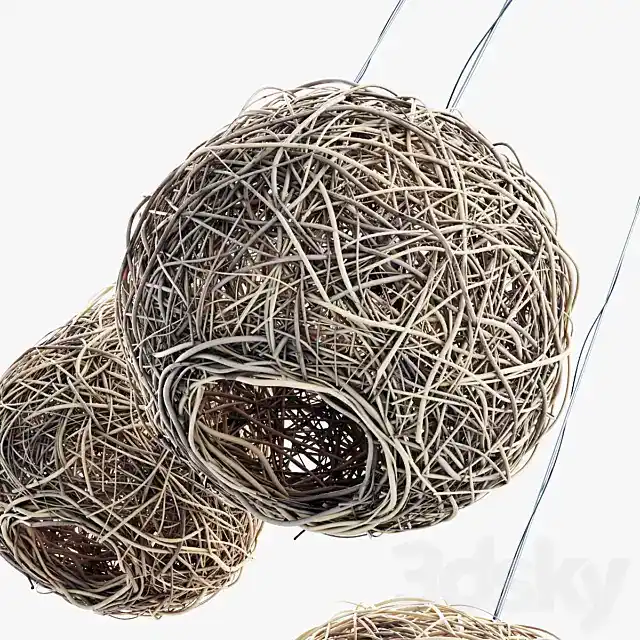 مدل سه بعدی لوستر مدرن 124 - 3