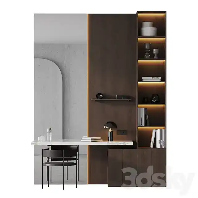 مدل سه بعدی مبلمان اداری مدرن 43 - 7