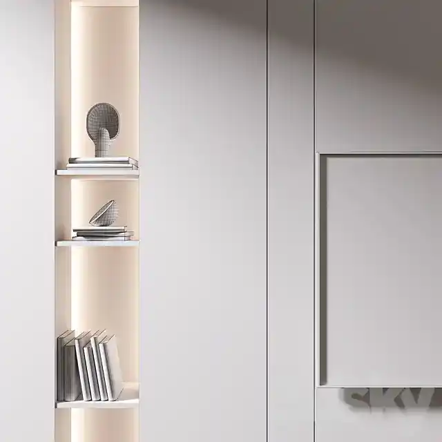 مدل سه بعدی میز تلویزیون مدرن 47 - 11