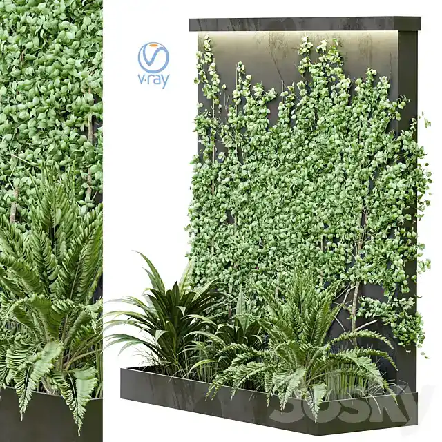 مدل سه بعدی گیاهان باغچه 10 - 1